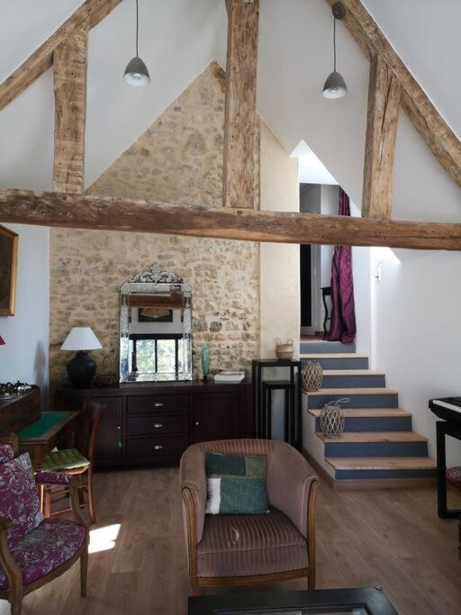 Au Coeur De Mortagne, Un Balcon Sur Le Perche Vila Exterior foto